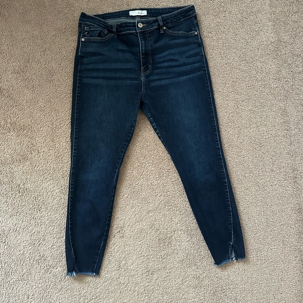 KanCan Women's Midnight Blue Skinny Jeans